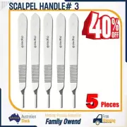 Stainless Steel Scalpel Handle No. 3 For Blade# 10-11-12-15 Surgical Blades