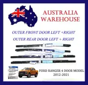 OEM 4DOOR OUTER WINDOW WEATHER STRIP MOLDING FITS FORD RANGER PX XLT 2012 - 2020 (for: Ford)