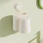 Reusable Suction Cup Toothbrush Holder Toothpaste Hanger Rack Home