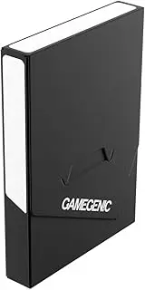 Gamegenic Cube Pocket 15+ Deck Box - Slim Card Holder for Cube Drafting and Card Protection, Modular System Perfect for TCGs, LCGs, Board Games and RPGs, Black Color, Made