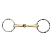 HKM Anatomical Loose Ring Snaffle Bit with Argentan Coating - 14mm - #9893