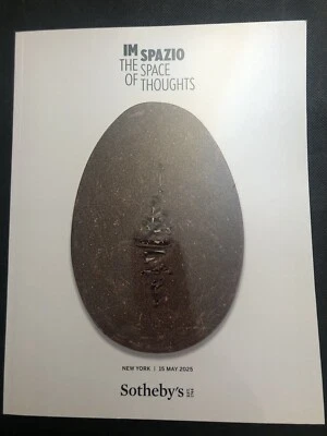 SOTHEBY'S IM SPAZIO THE SPACE OF THOUGHTS MAY 2025 AUCTION CATALOG