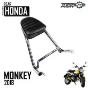For HONDA Z125 MONKEY 125 2018-2024 Backrest Sissy Bar Luggage Rack Black