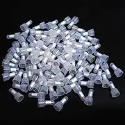 100 Closed End Crimp Cap Terminal Connector 12-10 GA AWG Gauge Wire Car Audio