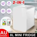 Mini Fridge Drinks Small Refrigerator Bar Beer Cooler & Warmer Freezer Office