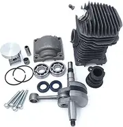 XXUMKL Fit for S-t-i-h-l 023 025 MS230 MS250 Chainsaw Engine Carburetor 42.5Mm Cylinder Piston Crankshaft-A99D