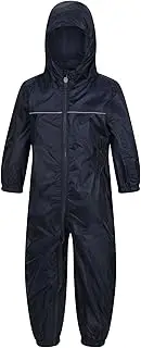 [REGATTA] Professional Baby/Kids Paddle All In One Rain Suit (UK Size: 12-18 months) (Navy)