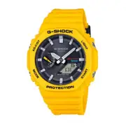 Casio G-SHOCK GA-B2100C-9AER Men's Analog-Digital Watch - Yellow Resin Strap