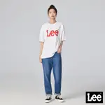 LEE 女款 413 高腰標準小直筒牛仔褲 中淺藍洗水