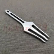 EDC TC4 titanium Multifunction Crowbar Harpoon fork outdoor camping tool
