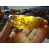 在飛比找蝦皮購物優惠-《藍金寶石玉石批發區》→〈手鐲系列〉→天然清透海洋魚子紋黃海