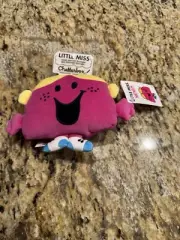 2023 Sanrio Mr. Men Little Miss Chatterbox Soft Plush Children's Book Toy Figure