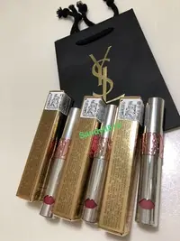 在飛比找Yahoo!奇摩拍賣優惠-YSL 情挑誘吻蜜唇露 🔥附YSL提袋全新12色 百貨公司貨