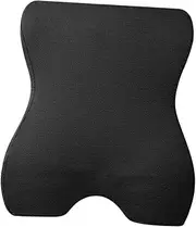 Mikinona Ergonomic Memory Foam Back Support Cushion Breathable Lumbar Support for Office Car and Home Promotes Healthy Posture and Reduces Lower Back Sleek Design