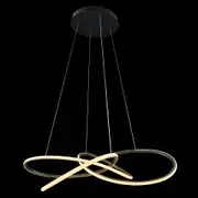 Delessi Delessi Meteora Intertwined Infinity Large 1002mm Pendant Light Tri-color -Black