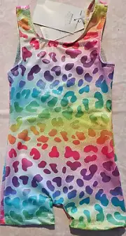 Girls Gymnastics Leotards with Sleeveless Ballet Dance Unitard 5/6 Years