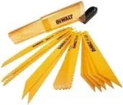 DeWalt Bi-Metal General Purpose Reciprocating Saw Blade 16-Piece Kit with Case