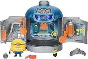 Despicable Me 4 Mega Minions Transformation Chamber | Transform AVL Jerry Into Mega Minion Jerry | Chamber Opens Out to Transform Into an AVL Training Center Playset