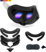 VR Quest 3 Facial Interface Compatible with Meta/Oculus Quest 3 Accessories-With