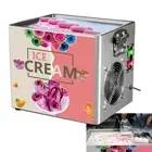 Desktop Electric Fry Pan Yogurt Rolled Maker Thai Fried Ice Cream Roll Machine