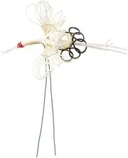 Heads MH-Y12 Heads, Wire Pick, 7.9 x 4.7 inches (20 x 12 x 24 cm), Crane, Mizuhiki, Japanese Style Arrangement, Pack of 10