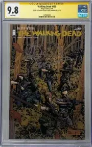 The Walking Dead #155 CGC SS 9.8 Robert Kirkman & Charlie Adlard