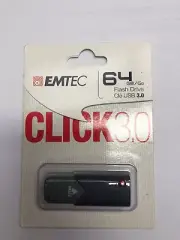EMTEC 64 GB Flash Drive CLICK 3.0