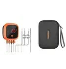Inkbird IBT-4XC Bluetooth Food Thermometer Recharge Waterproof BBQ Cooking Meat