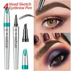Microblading Tattoo Eyebrow Pen Liquid Ink Waterproof Tint Brow Eye Make Up ф