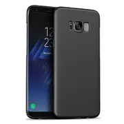 Ultra Thin Silky Hard PC Anti Fingerprint Case For Samsung Galaxy S8 24 BLACK