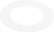 uxcell 2" ID 3.2" OD Light Trim Ring, White Goof Ring Matte Circular Light Cover Lighting Fixture for Ceiling Wall Recessed Can Downlights