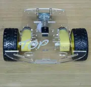 2WD Smart Robot Car Chassis Kit/Speed encoder Battery Box Arduino 2 motor 1:48