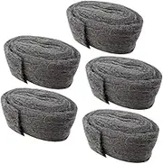 ERINGOGO 5pcs Steel Wool Rodent Barrier Door Guard Rat Rodent Mesh Rat Mesh Rodent Seal Rodent Steel Mouse Poisoning for Indoor Use Garage Door Seal for Rodents Garage Door Gap Filler Mice