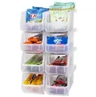 Storage Bins Pantry Plastic Containers For Organizing And Closet Kitchen fice