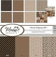 Reminisce Collection Kit 12"X12" - Meow Majesty