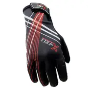 Riding Gloves Winter Mountain Bike Gloves Touch Screen Bike Gloves Black red line_XL