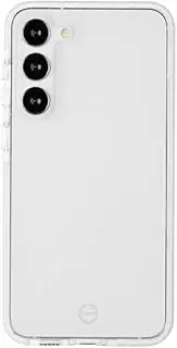 3sixT Impact Zero Clear Phone Case for Samsung Galaxy S23+, Clear/White