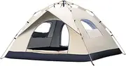 Outdoor Camping Tent Portable Camping Tent Multi-Purpose Outdoor Tent Double Door and Window Tent Easy to Install Tent