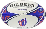 Gilbert Official 2023 Rugby World Cup Ball - County Flag and Suppporter Balls Size 5 - Officially Licensed - Rugby Ball Official Size
