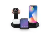 3 in 1 Apple Qi Wireless Charger Charging Dock Stand Station For iPhone Watch