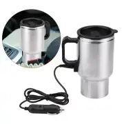 Car Water Heater Coffee Mug Electric Heating Cup Cigarette Lighter for Travel
