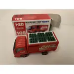 TOMICA NO.105 COCA-COLA ROUTE TRUCK