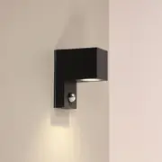 Atlas Sensor Outdoor Wall Light Black, White