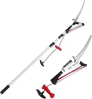 Telescopic Tree Pruners Telescopic Pole Saws, Professional Telescopic Tree pruners with SK5 Cutting Blade Pole Saw Lopper Long Reach