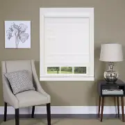 Achim Home Furnishings Cordless Celestial Sheer Double Layered Shade, 34 by 72",