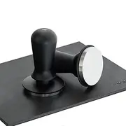 [watchget] 58mm Espresso Coffee Tamper 30lbs Double Spring Loaded Tamper Barista Calibrated Coffee Tamper Fits 58mm Portafilter Espresso Machine Anodized Aluminum Handle and Stainless Steel Flat Base