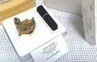 ESTEE LAUDER BUTTERFLY COMPACT by JAY STRONGWATER / SOLID PERFUME in Orig BOX