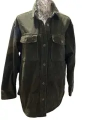 Patagonia Women's Corduroy Overshirt Jacket - Pine Needle Green Size XLarge NWT
