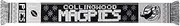 AFL Collingwood Magpies Mens Adults Winter Wonderland Ugly Scarf, OSFM