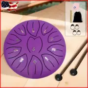 6 Inch 11 Notes Handpan Drum Percussion Instruments Useful Rain Drum Instrument